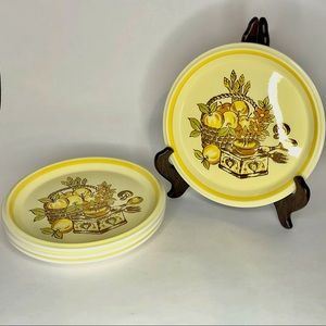 🌼Set of 4 Vintage MIKASA Country Store Plates